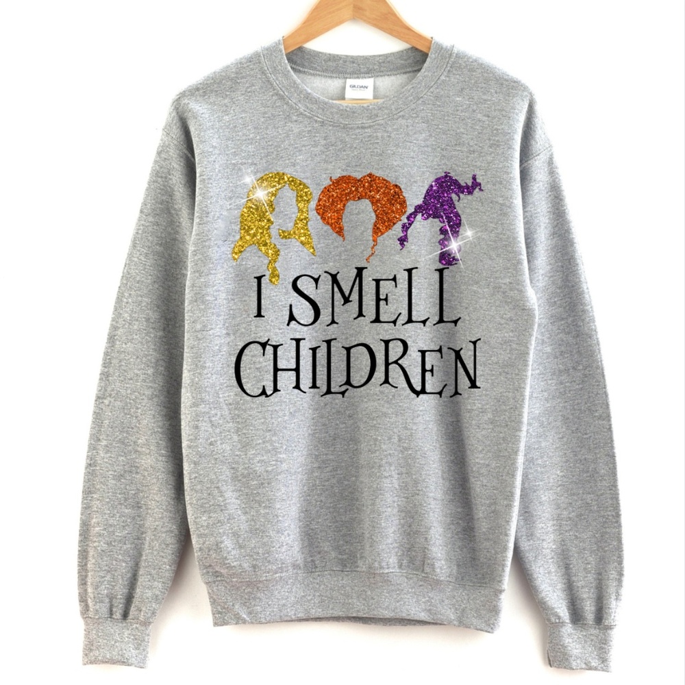 Hocus Pocus Womens Halloween Sweatshirt Crewneck